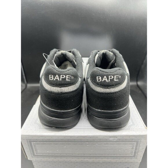 A Bathing Ape Bape Track Sta LT \'Black Grey\' Men’s Size 8 DS OG ALL (1C80191012) main image 9